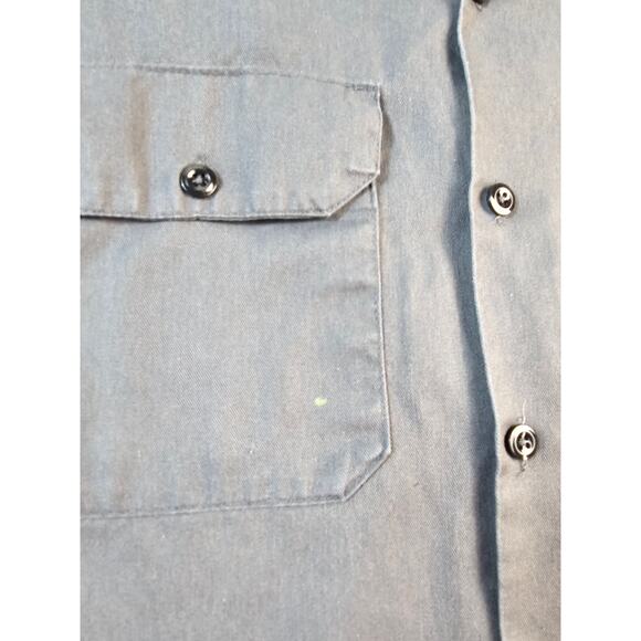 Dickies Gray and Tan Casual Button Down Shirts - Picture 2 of 7